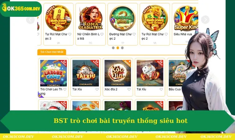 Trang chủ 404 BST trò chơi bài truyền thống siêu hot