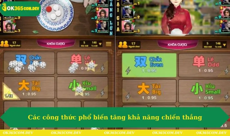 Công Thức Đánh Xóc Đĩa Online - Phân Tích Kết Quả Chuẩn Xác 386 Các công thức phổ biến