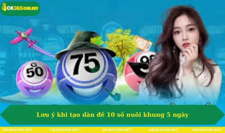 Dàn Đề 10 Số Nuôi Khung 5 Ngày - Cách Chơi Để Có Thành Công 368 Lưu ý khi tạo dàn đề 10 số nuôi khung 5 ngày