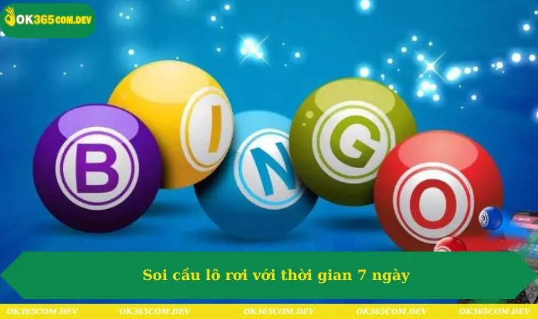 Soi cầu lô rơi với thời gian 7 ngày